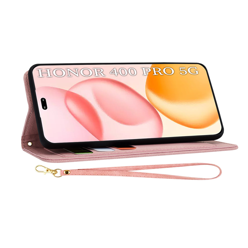 Θήκη για Honor 400 Pro, Techsuit, FlipCraft, Ροζ