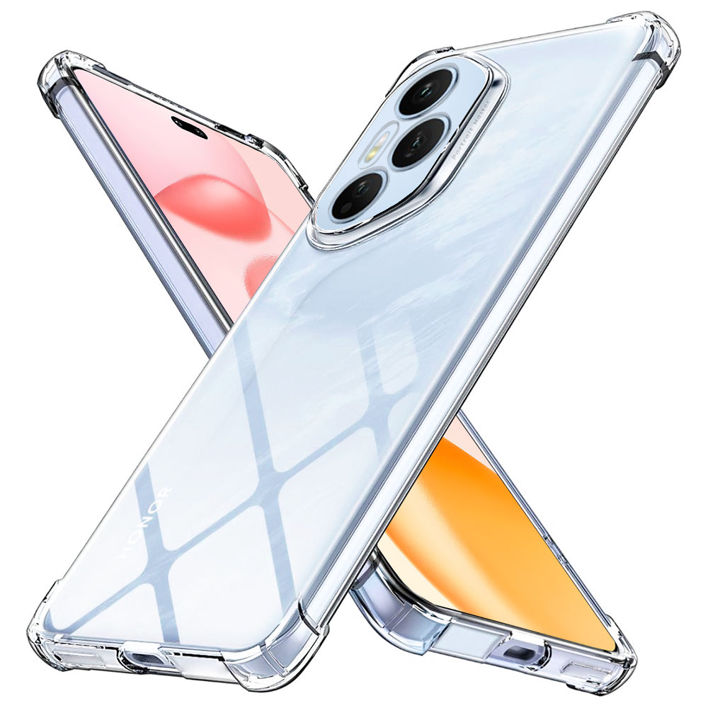 Θήκη για Honor 400 Pro, Techsuit, Ανθεκτική σε Κρούσεις Διαφανής, Διάφανη