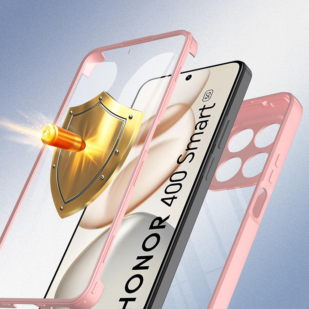 Θήκη για Honor 400 Smart 4G / X7d 4G / 400 Smart 5G, Techsuit, ColorVerse 360, Ροζ
