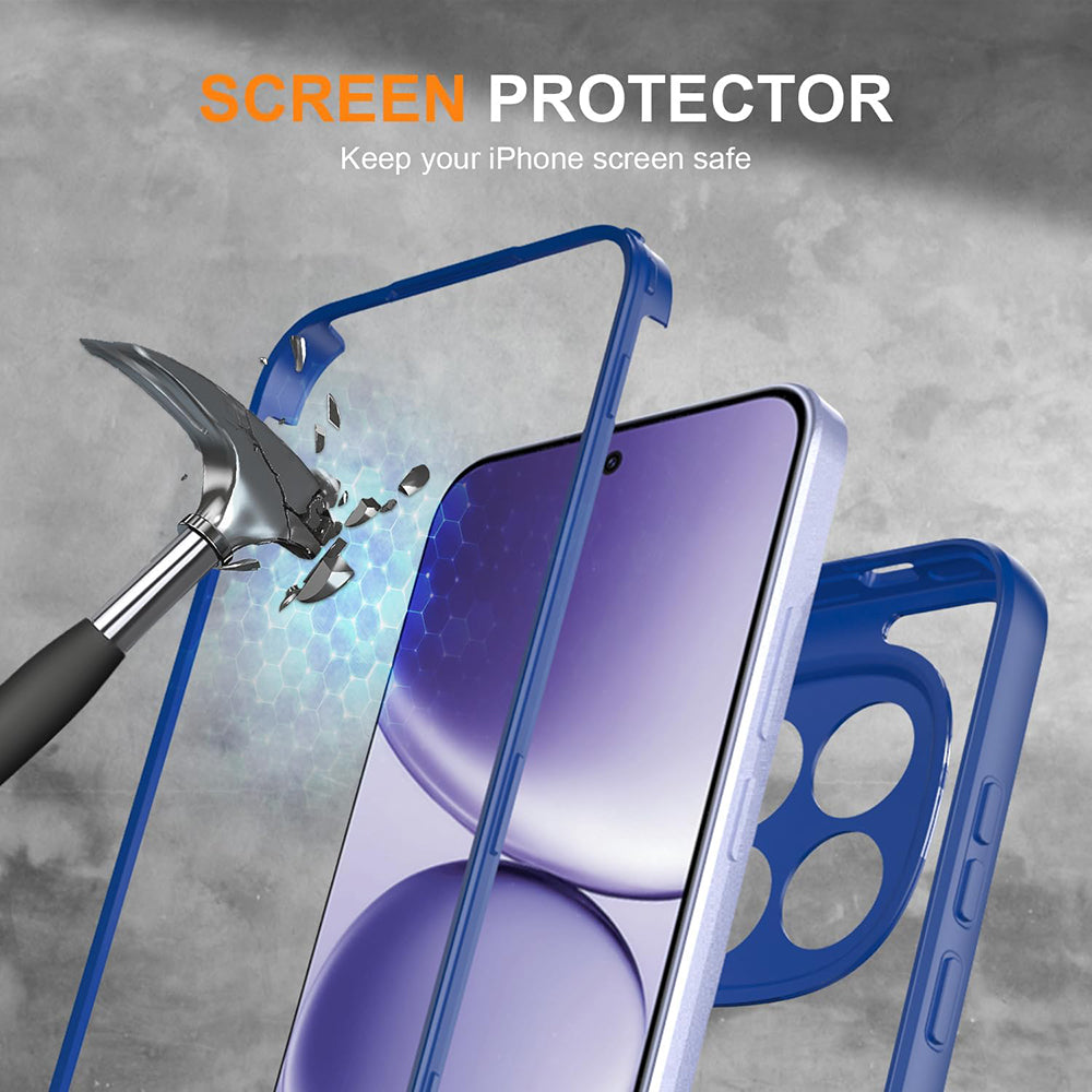 Θήκη για Honor 600 Lite, Techsuit, ColorVerse 360, Μπλε
