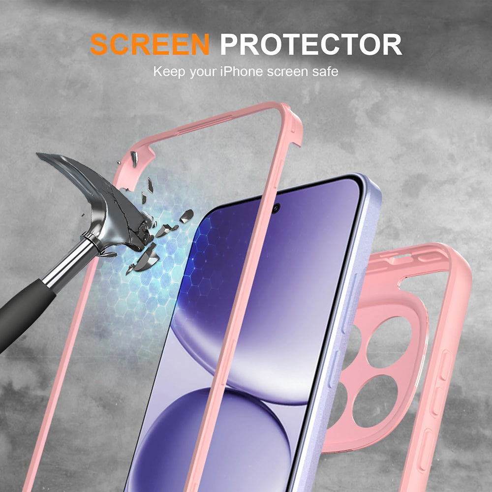 Θήκη για Honor 600 Lite, Techsuit, ColorVerse 360, Ροζ