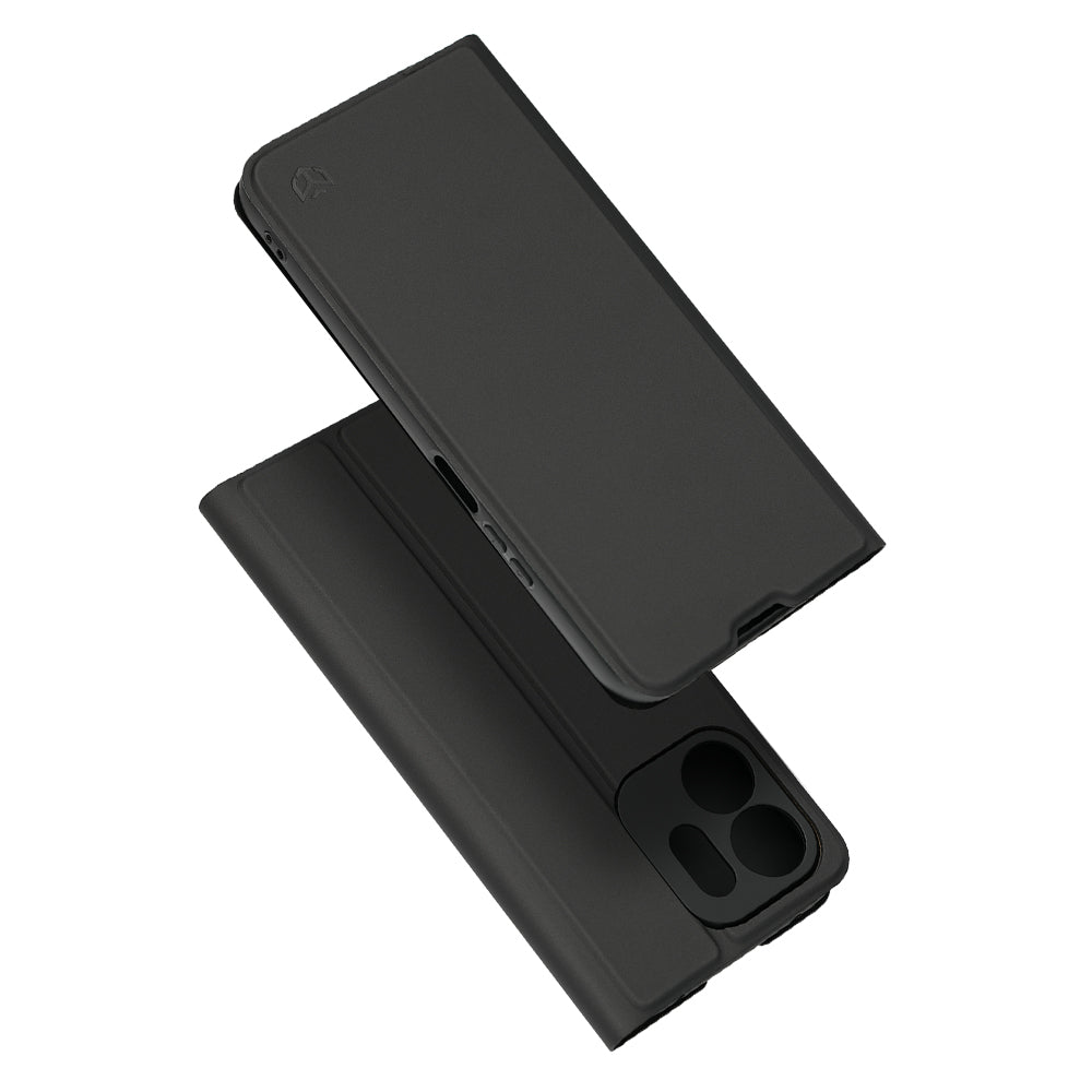 Θήκη για Honor 600 Smart, Techsuit, Magskin Book Long Blitz Cutout, Μαύρο