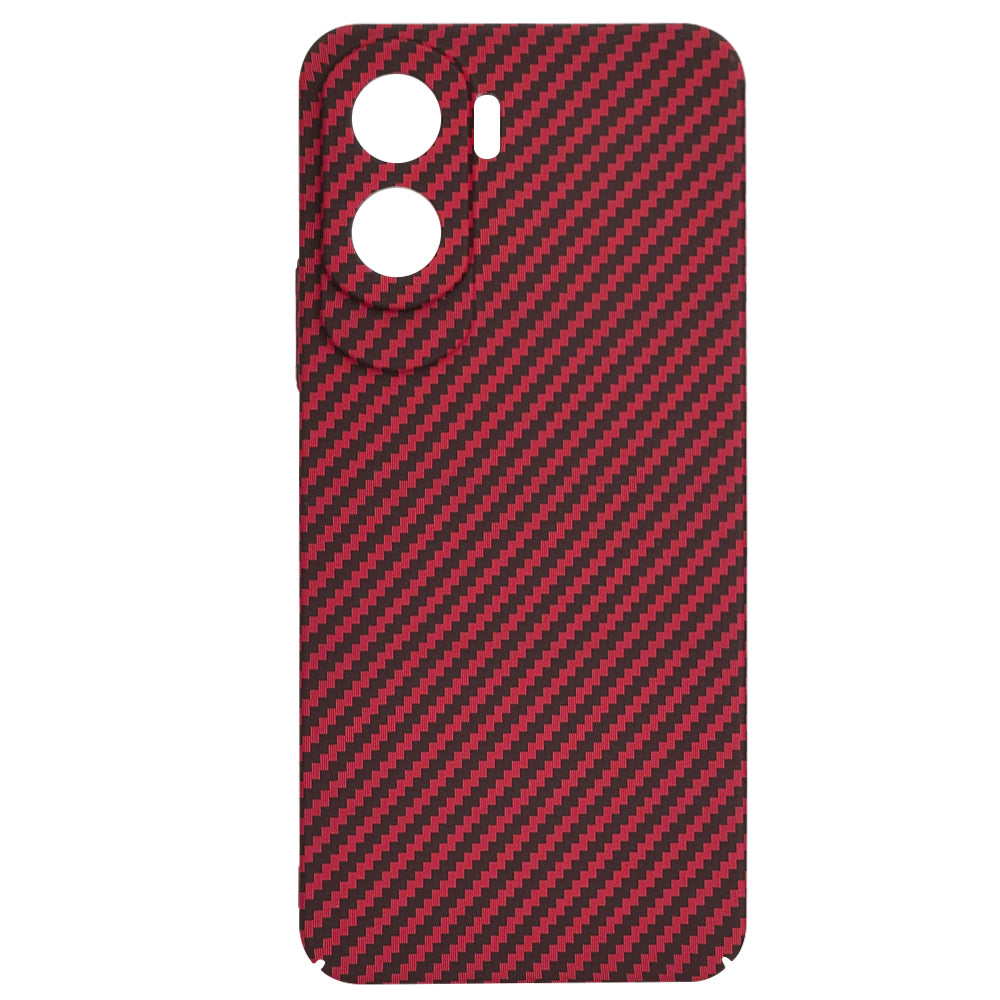 Θήκη για Honor 90 Lite, Techsuit, Carbonite FiberShell, Κόκκινο