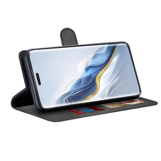 Θήκη για Honor Magic6 Pro, Techsuit, Diary Book, Μαύρο