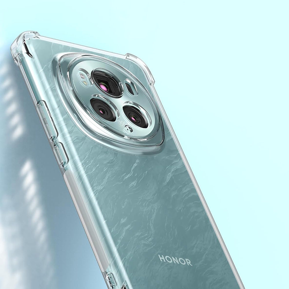 Θήκη για Honor Magic6 Pro, Techsuit, Ανθεκτική σε Κρούσεις Διαφανής, Διάφανη