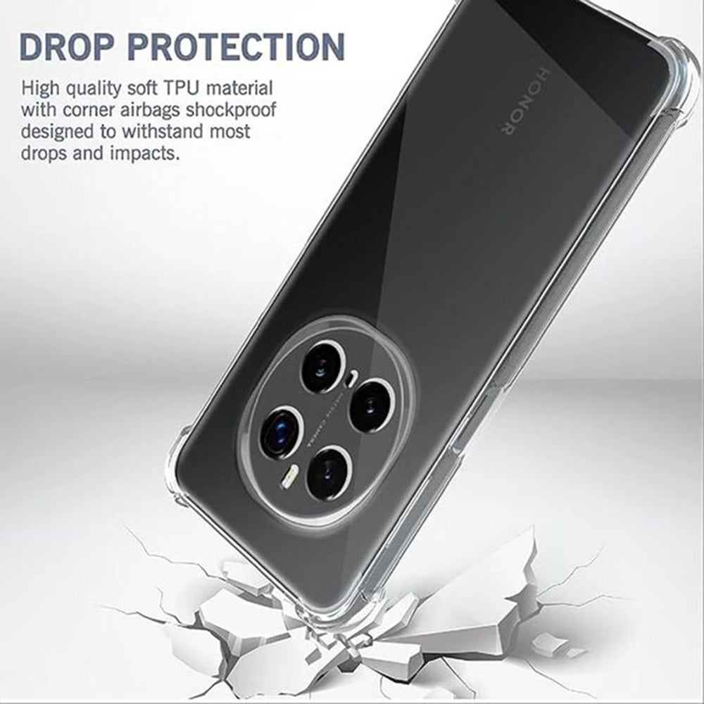 Θήκη για Honor Magic7 Pro, Techsuit, Ανθεκτική σε Κρούσεις Διαφανής, Διάφανη