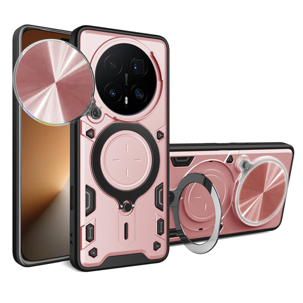 Θήκη για Honor Magic8 Pro, Techsuit, CamGuard Pro, Ροζ Χρυσό