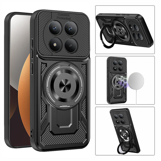 Θήκη για Honor Magic8 Pro, Techsuit, RuggedCam, Μωβ