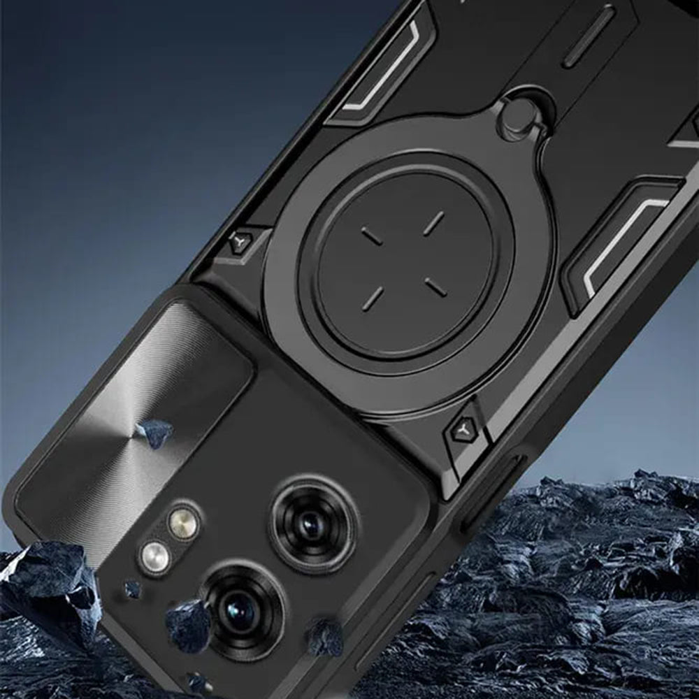Θήκη για Honor X5c Plus, Techsuit, CamGuard Pro, Ροζ Χρυσό