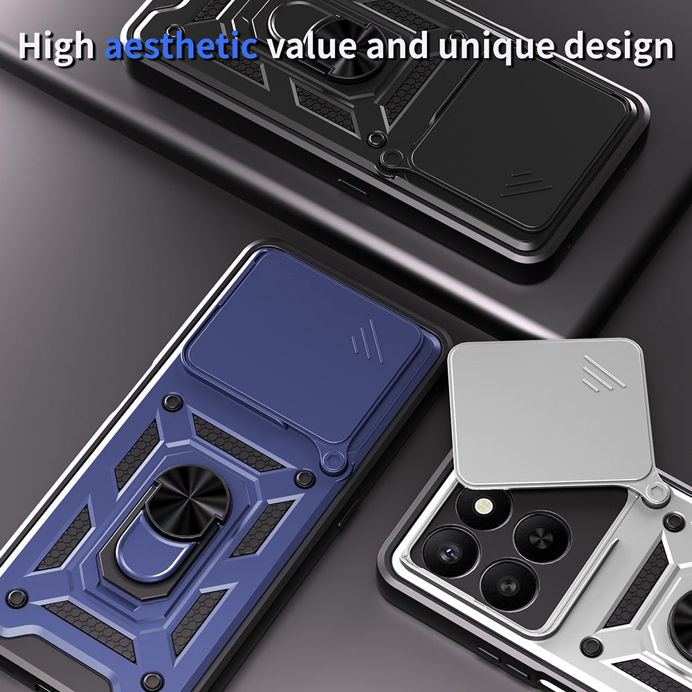 Θήκη για Honor X5c Plus, Techsuit, CamShield, Ροζ Χρυσό