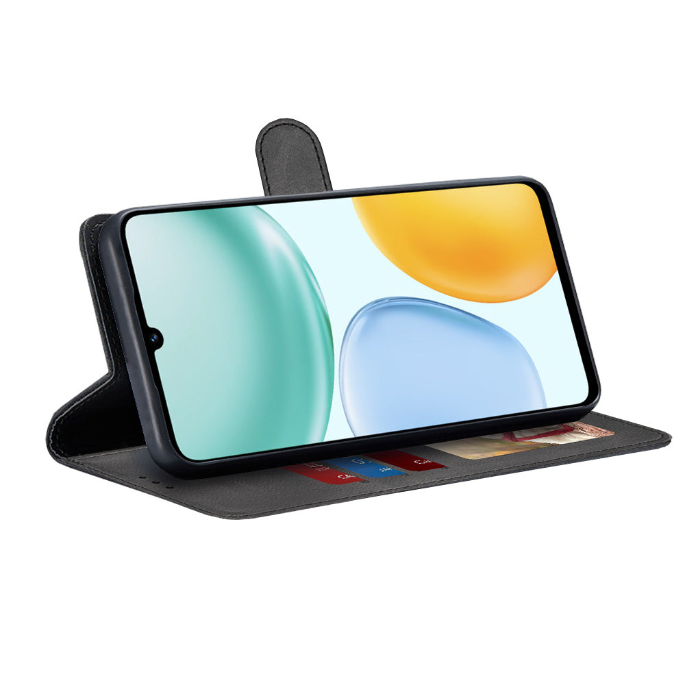 Θήκη για Honor X5c Plus, Techsuit, Diary Book, Μαύρη