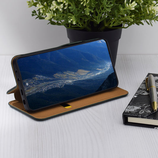 Θήκη για Honor X5c Plus, Techsuit, Safe Wallet Plus, Πράσινη