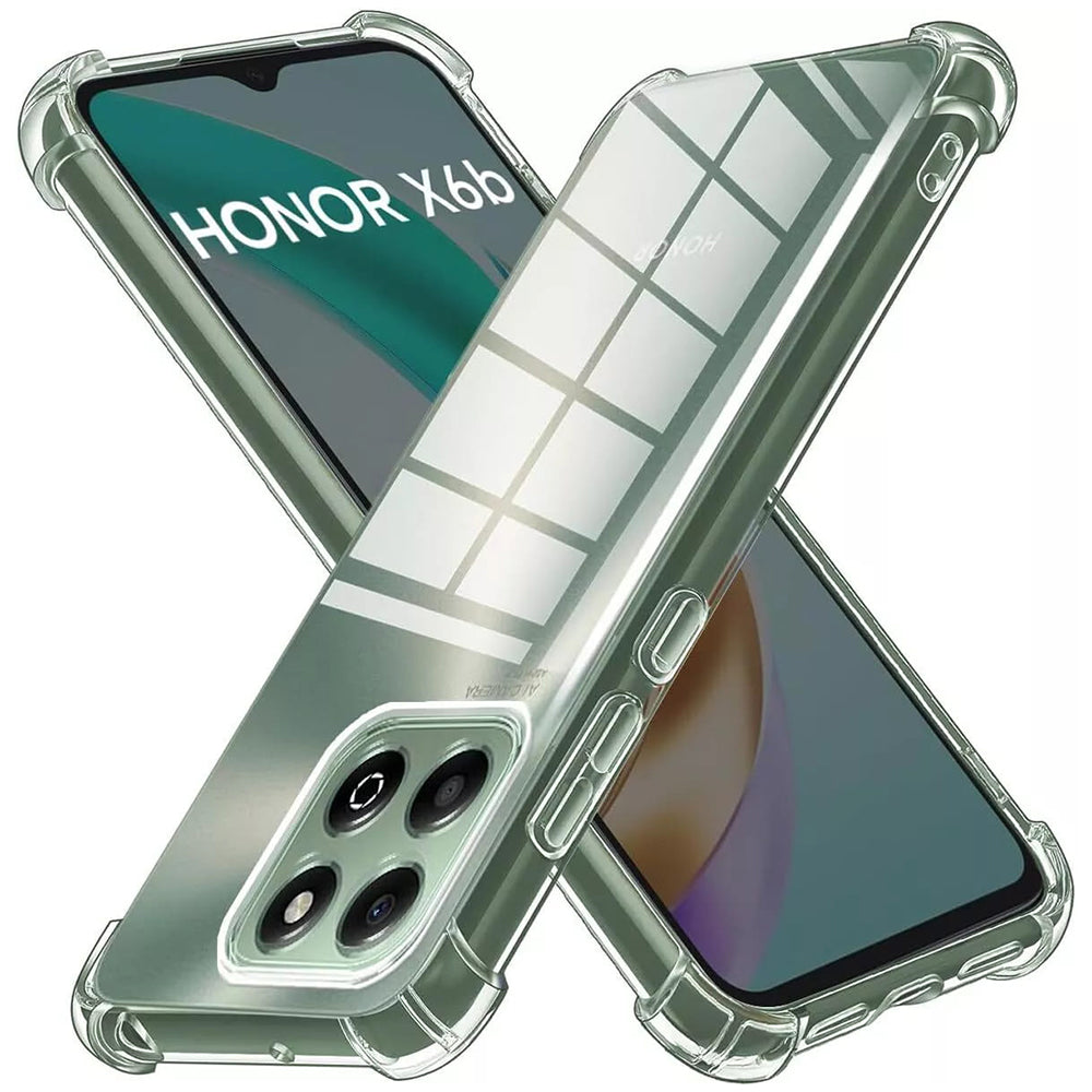 Θήκη για Honor X6b, Techsuit, Ανθεκτική σε Κρούσεις Διαφανής, Διάφανη