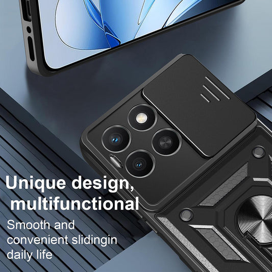 Θήκη για Honor X8c, Techsuit, CamShield, Πράσινο