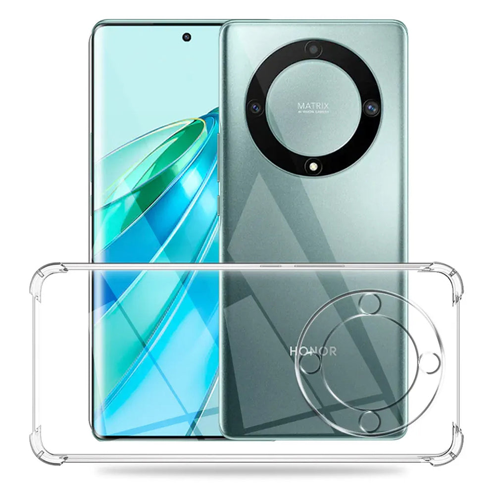 Θήκη για Honor X9a, Techsuit, Ανθεκτική σε Κρούσεις Διαφανής, Διάφανη