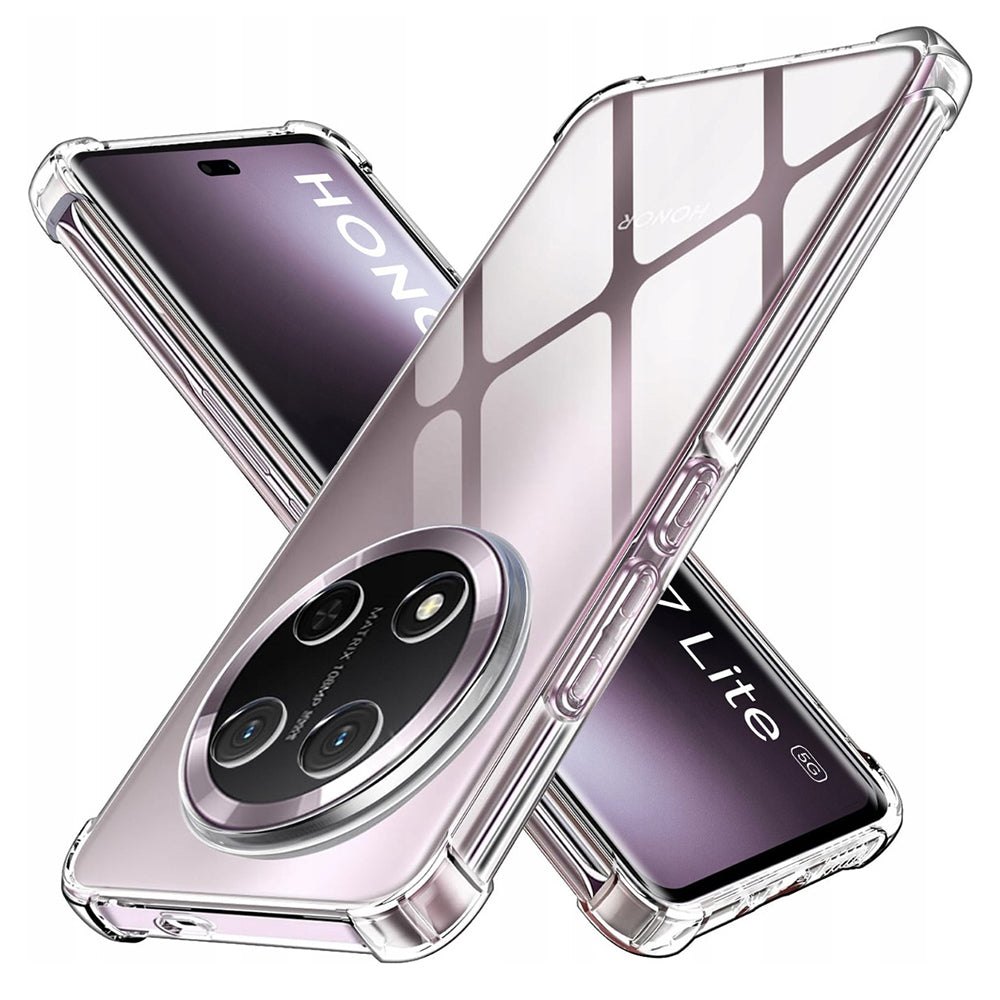Θήκη για Honor X9c / Magic7 Lite, Techsuit, Ανθεκτική σε Κρούσεις Διαφανής, Διάφανη