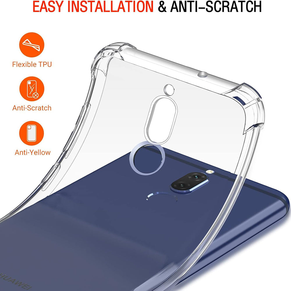 Θήκη για Huawei Mate 10 Lite, Techsuit, Ανθεκτική σε Κρούσεις Διαφανής, Διάφανη