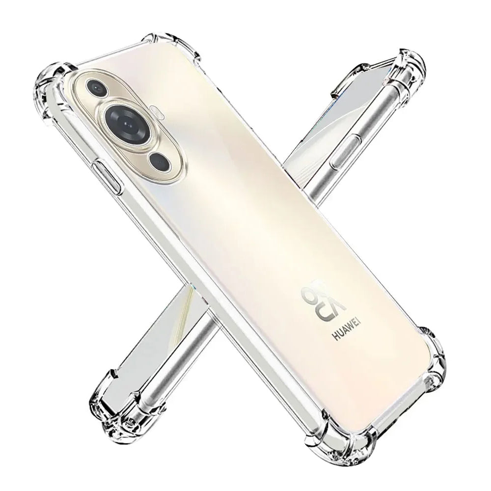 Θήκη για Huawei nova 12s / nova 11, Techsuit, Ανθεκτική σε Κρούσεις Διαφανής, Διαφάνεια