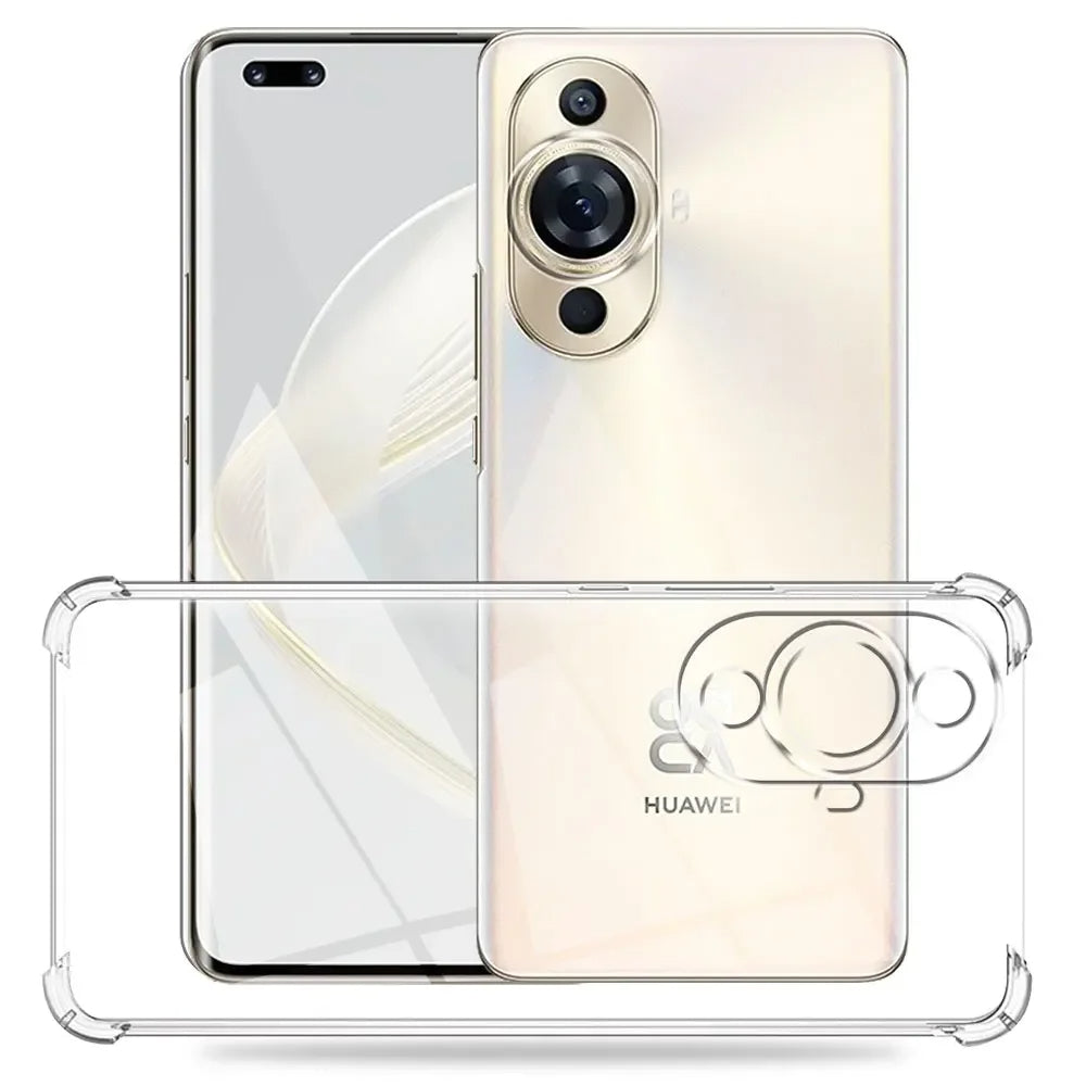 Θήκη για Huawei nova 12s / nova 11, Techsuit, Ανθεκτική σε Κρούσεις Διαφανής, Διαφάνεια