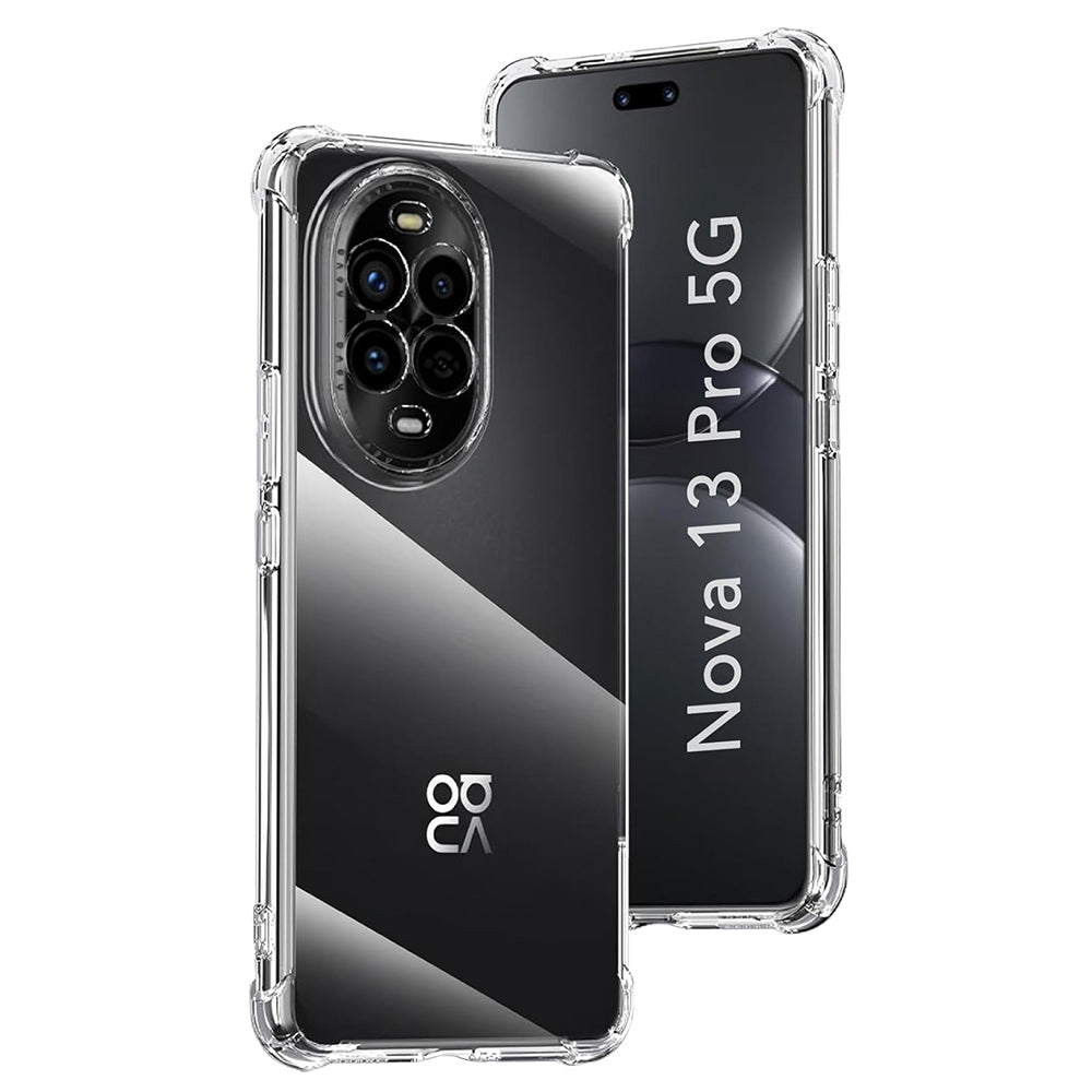 Θήκη για Huawei nova 13 Pro, Techsuit, Ανθεκτική σε Κρούσεις Διαφανής, Διάφανη