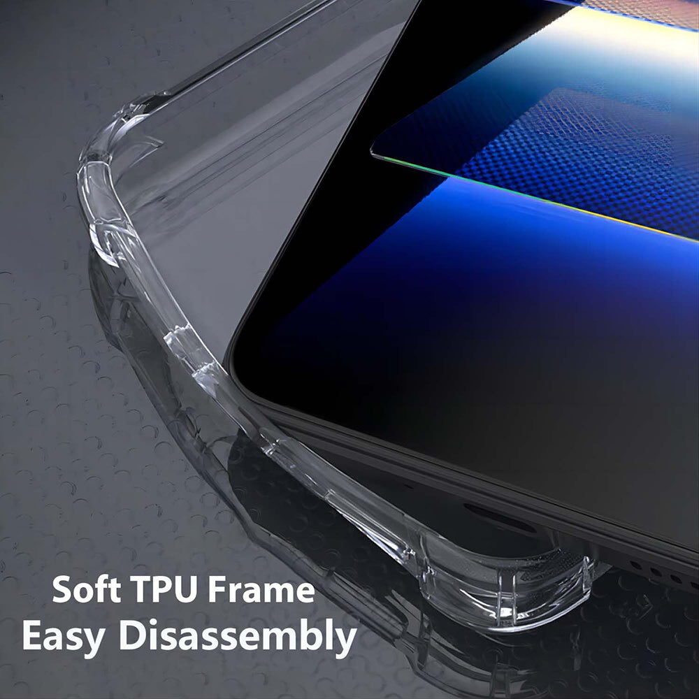 Θήκη για Huawei nova 13 Pro, Techsuit, Ανθεκτική σε Κρούσεις Διαφανής, Διάφανη