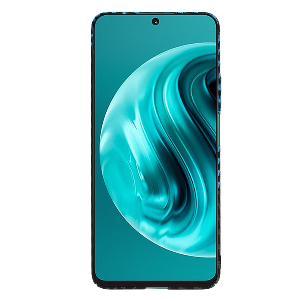 Θήκη για Huawei nova 13i / nova 12i, Techsuit, Carbonite FiberShell, Μαύρο Μπλε