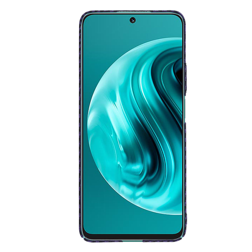 Θήκη για Huawei nova 13i / nova 12i, Techsuit, Carbonite FiberShell, Μωβ