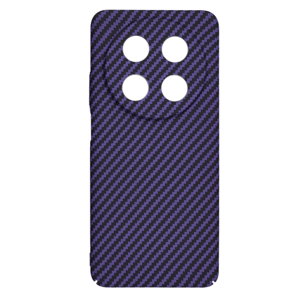 Θήκη για Huawei nova 13i / nova 12i, Techsuit, Carbonite FiberShell, Μωβ
