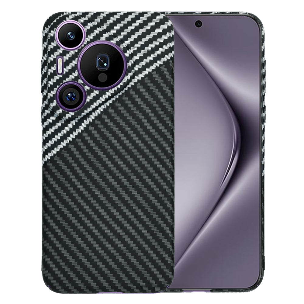 Θήκη για Huawei Pura 70 Pro, Techsuit, Carbonite FiberShell, Μαύρο Γκρι