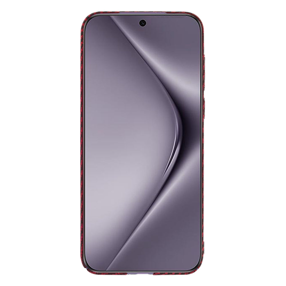 Θήκη για Huawei Pura 70 Pro, Techsuit, Carbonite FiberShell, Κόκκινο