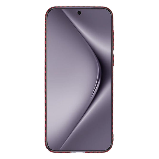 Θήκη για Huawei Pura 70 Pro, Techsuit, Carbonite FiberShell, Κόκκινο