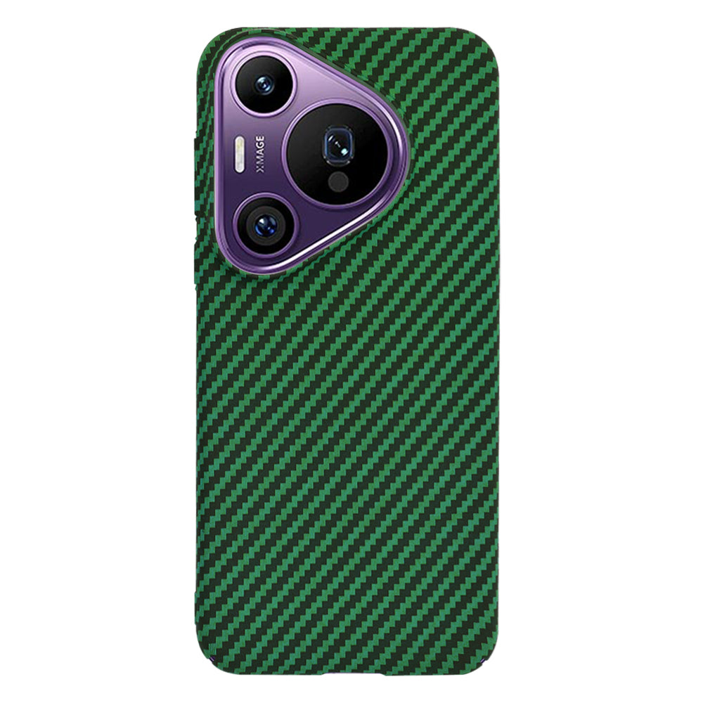 Θήκη για Huawei Pura 70 Pro, Techsuit, Carbonite FiberShell, Πράσινο