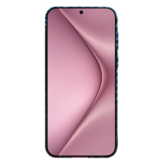 Θήκη για Huawei Pura 70, Techsuit, Carbonite FiberShell, Μαύρο Μπλε