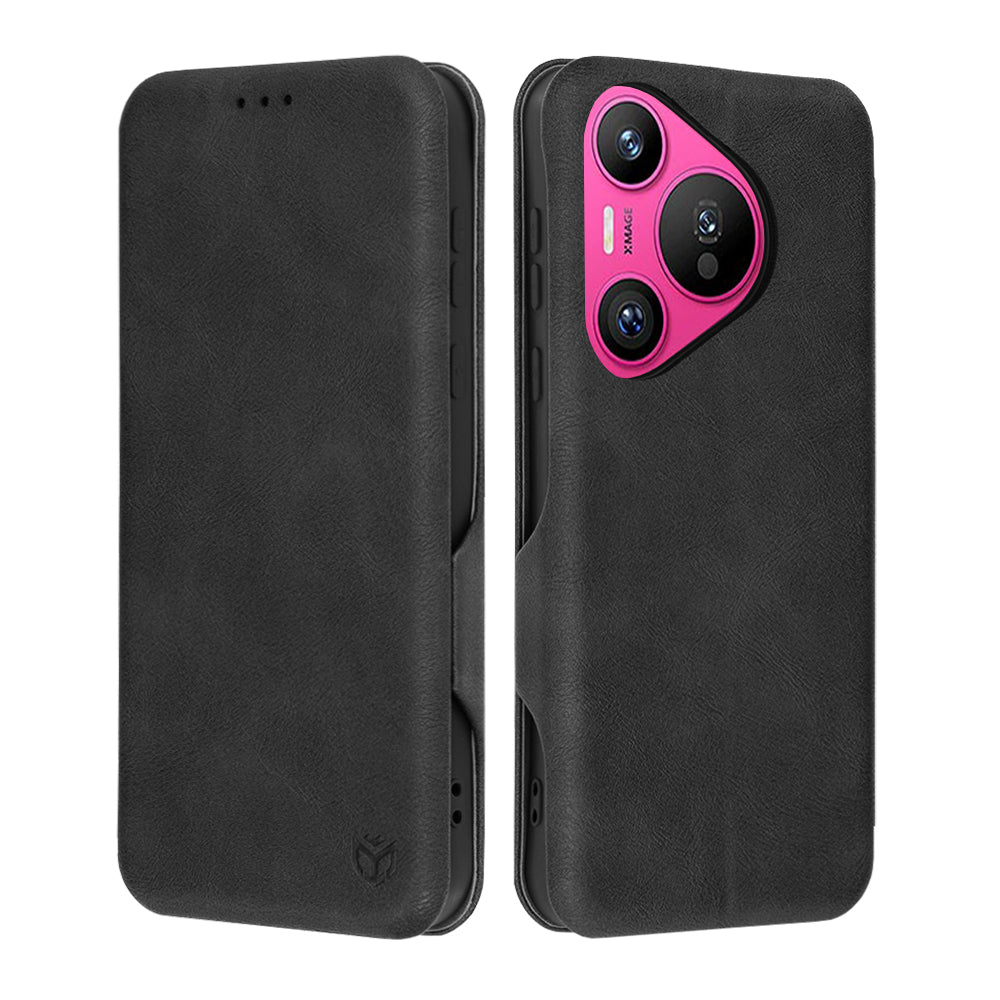 Θήκη για Huawei Pura 70, Techsuit, Safe Wallet Plus, Μαύρο