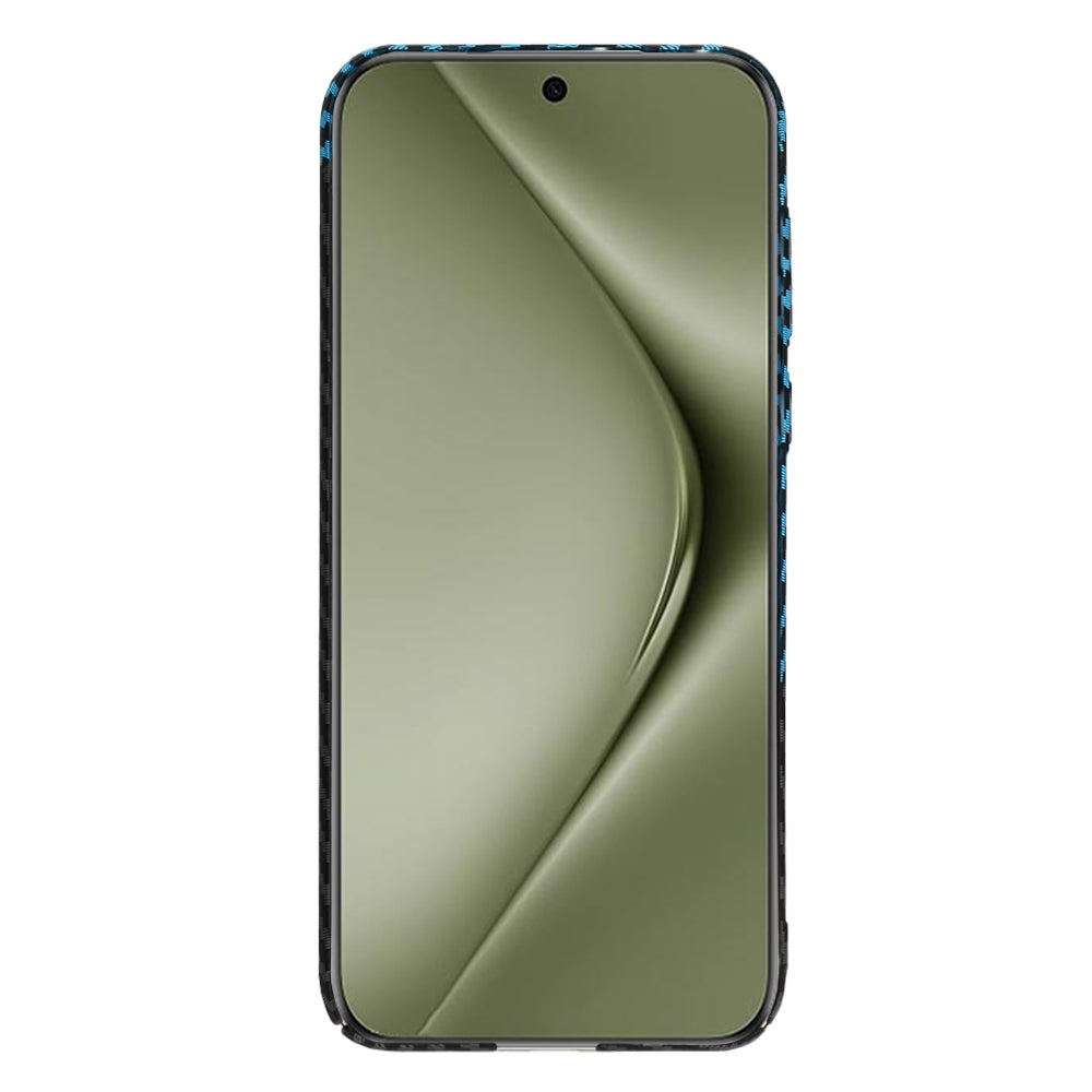Θήκη για Huawei Pura 70 Ultra, Techsuit, Carbonite FiberShell, Μαύρο Μπλε