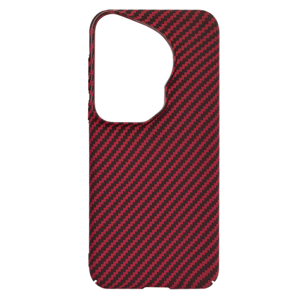Θήκη για Huawei Pura 70 Ultra, Techsuit, Carbonite FiberShell, Κόκκινο