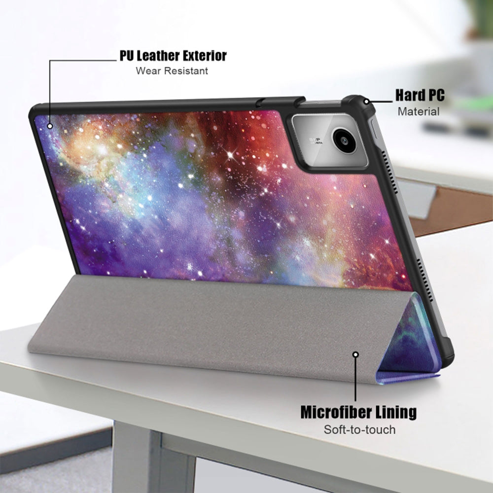 Θήκη για Lenovo Tab M11, Techsuit, FoldPro Galaxy, Πολύχρωμο