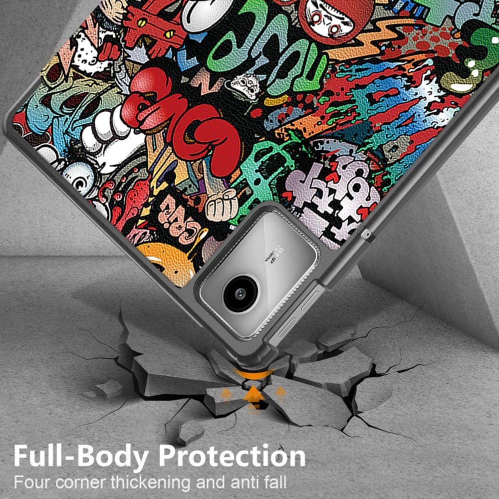 Θήκη για Lenovo Tab M11, Techsuit, FoldPro Urban Vibe, Πολύχρωμο
