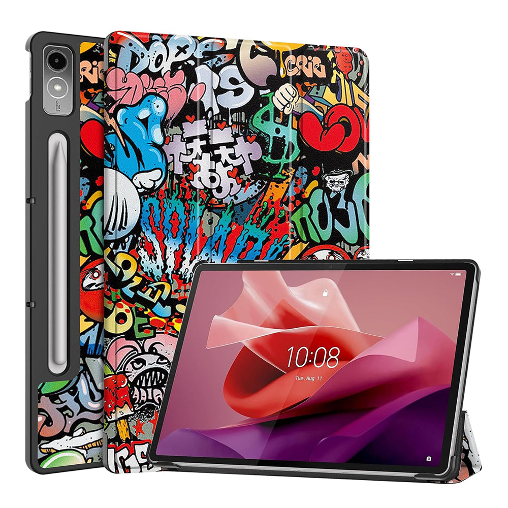 Θήκη για Lenovo Tab P12, Techsuit, FoldPro Urban Vibe, Πολύχρωμο
