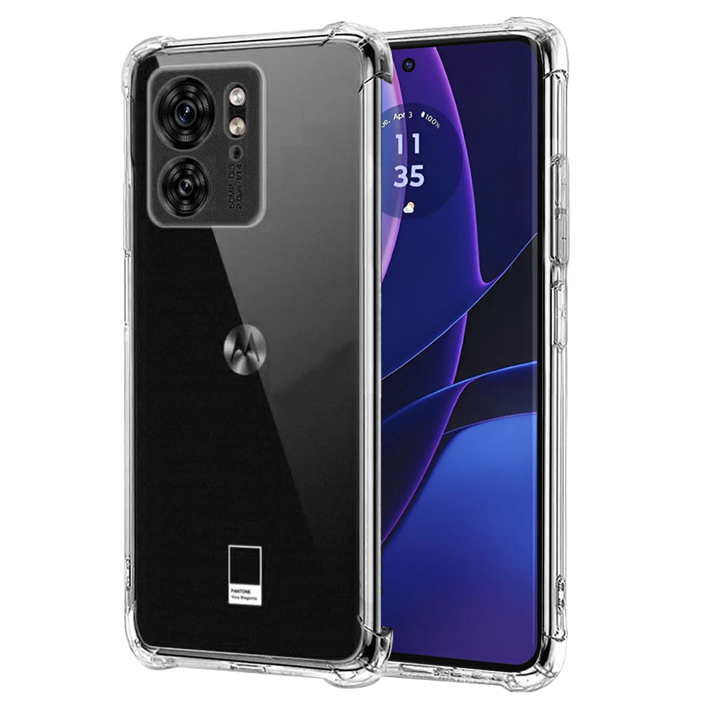 Θήκη για Motorola Edge (2023) / Edge 40, Techsuit, Ανθεκτική σε Κρούσεις Διαφανής, Διαφάνεια