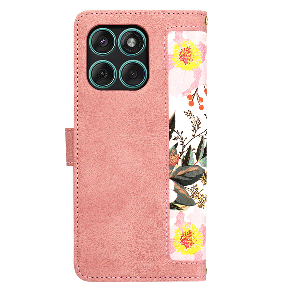 Θήκη για Motorola Edge 60 Fusion / Edge 60, Techsuit, FlipCraft, Ροζ