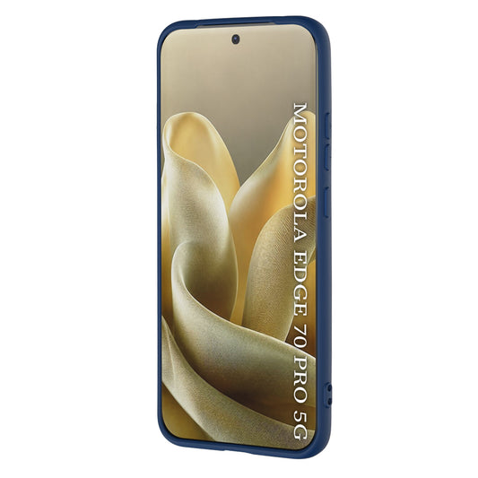 Θήκη για Motorola Edge 70 Pro, Techsuit, SoftFlex, Μπλε σκούρο