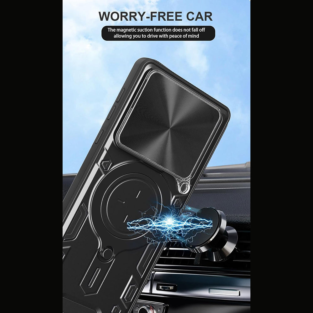 Case for Motorola Edge 70, Techsuit, CamGuard Pro, Blue