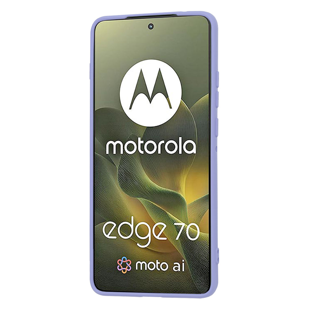 Case for Motorola Edge 70, Techsuit, SoftFlex, Light Purple