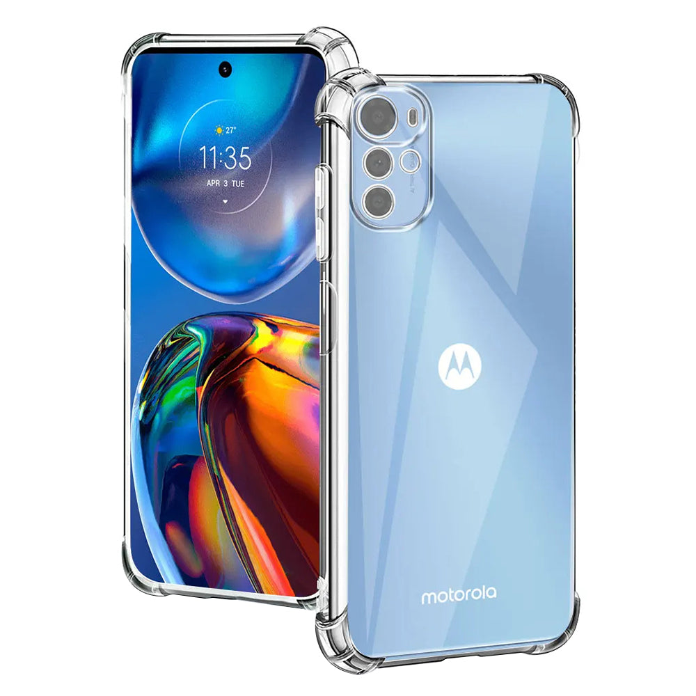 Θήκη για Motorola Moto E32s / E32 / G22, Techsuit, Ανθεκτική σε Κρούσεις Διαφανής, Διαφάνεια