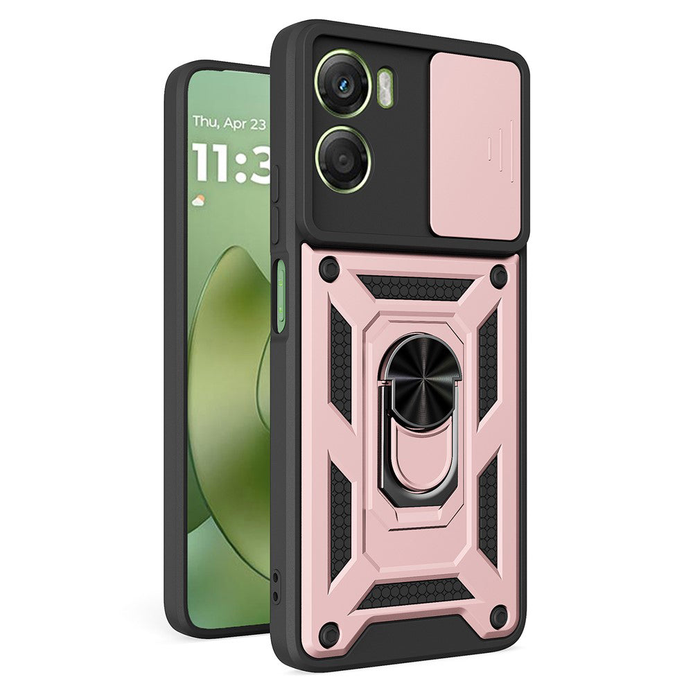 Θήκη για Motorola Moto G06, Techsuit, CamShield, Ροζ Χρυσό