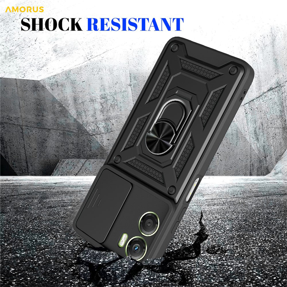 Θήκη για Motorola Moto G06, Techsuit, CamShield, Ροζ Χρυσό