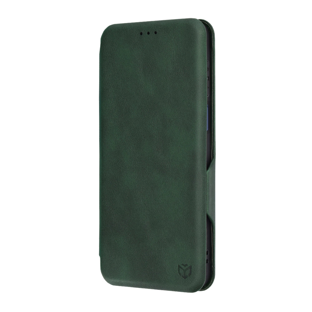 Θήκη για Motorola Moto G14, Techsuit, Safe Wallet Plus, Πράσινο