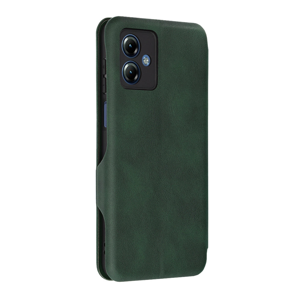 Θήκη για Motorola Moto G14, Techsuit, Safe Wallet Plus, Πράσινο