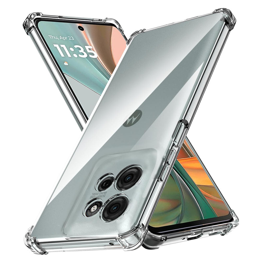 Θήκη για Motorola Moto G15 / G15 Power, Techsuit, Ανθεκτική σε Κρούσεις Διαφανής, Διάφανη